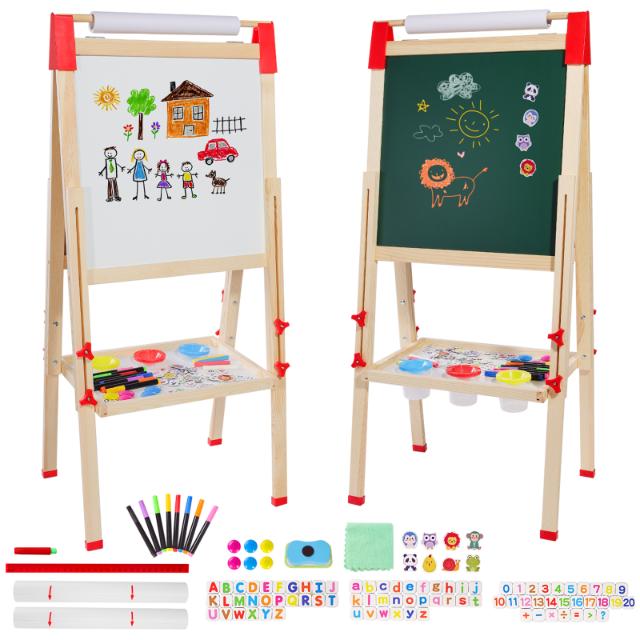 3-in-1 kids' wooden art easel – wholesale lot