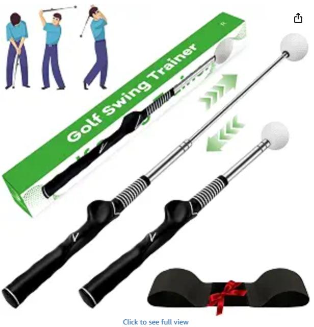 Retractable golf swing trainer – wholesale lot