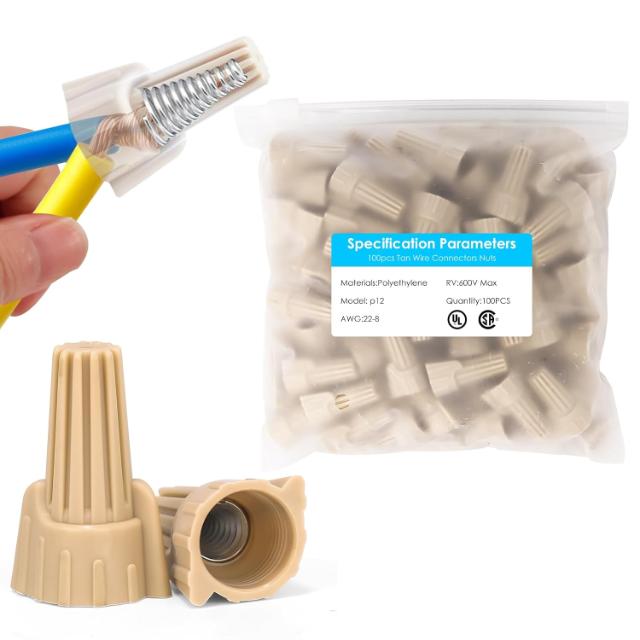 Wire connector caps (bulk packs) – wholesale lot