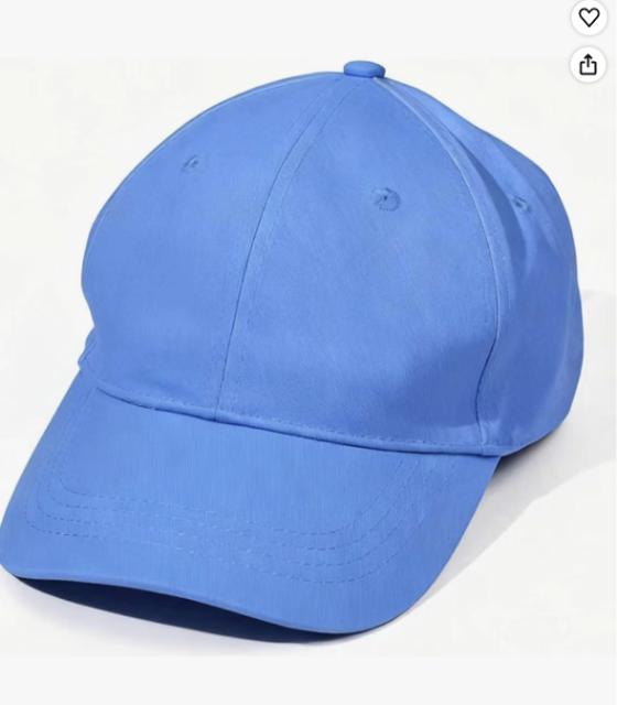Plain baseball caps – wholesale lot